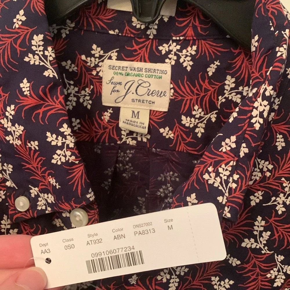 J. Crew Floral Button Down - Picture 3 of 4
